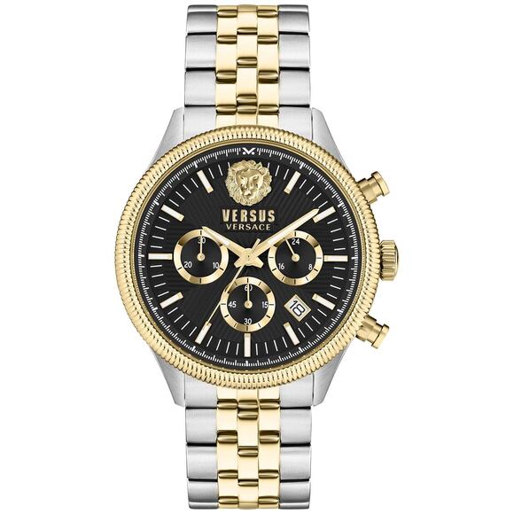 Versus Versace  Men's Chronograph Colonne Ion Stainless Steel Bracelet Watch - Picture 1 of 13